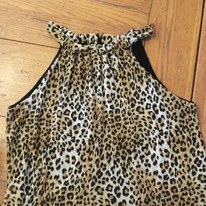 Leopard tank top